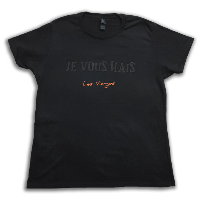 T-shirt "JE VOUS HAIS"