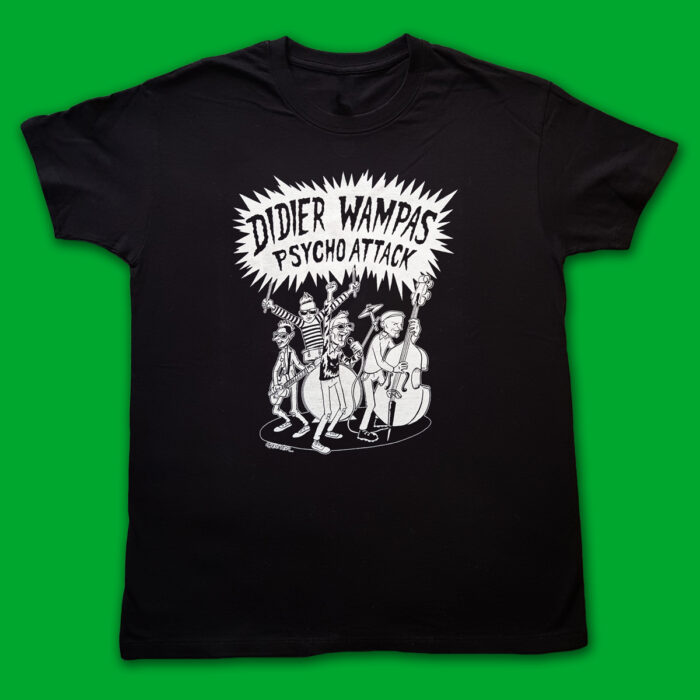 T-shirt Didier Wampas Psycho Attack